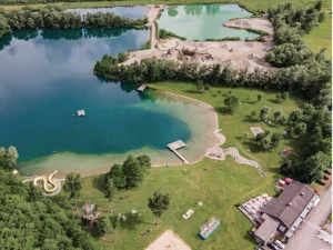 Excursion destination swimming lake Greifenburg