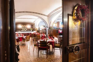 Dining room of Hotel Rossmann